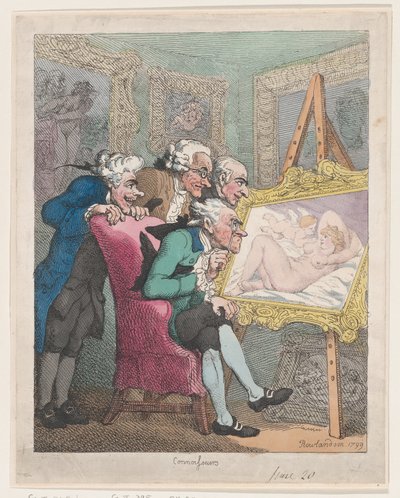 Kenners door Thomas Rowlandson