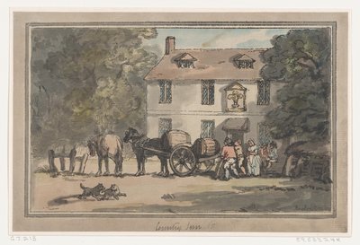 Herberg, 1787 door Thomas Rowlandson