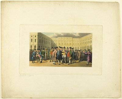 Doctor Syntax in Liverpool, uit De Tour van Doctor Syntax door Thomas Rowlandson