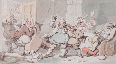 Dokters verschillen van mening door Thomas Rowlandson