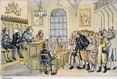 Dr. Syntax voor het gerechtshof - in 