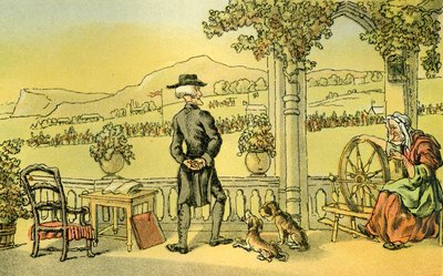 Dr. Syntax soliloquizing door Thomas Rowlandson
