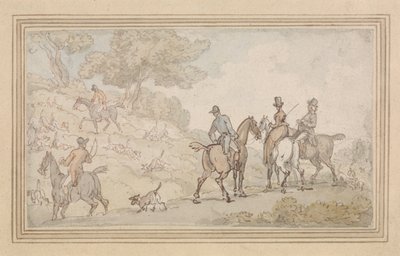 Tekening op de omslag door Thomas Rowlandson