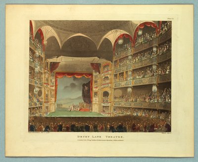 Drury Lane Theater uit Ackermann
