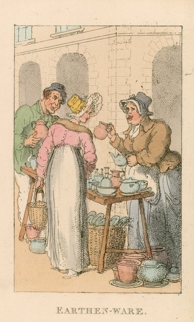 Aardewerk door Thomas Rowlandson