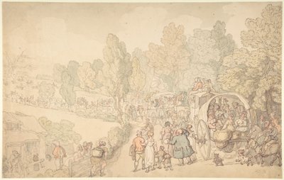 Fairlop Fair, Essex door Thomas Rowlandson