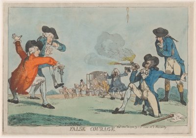 Vals Moed, 22 november 1788 door Thomas Rowlandson