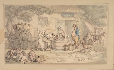 Boerenscène door Thomas Rowlandson