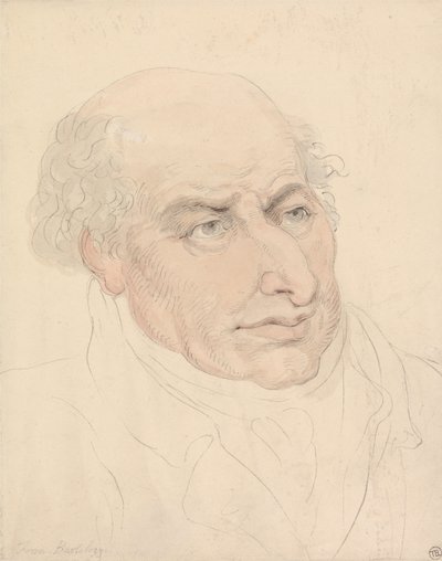 Francesco Bartolozzi door Thomas Rowlandson