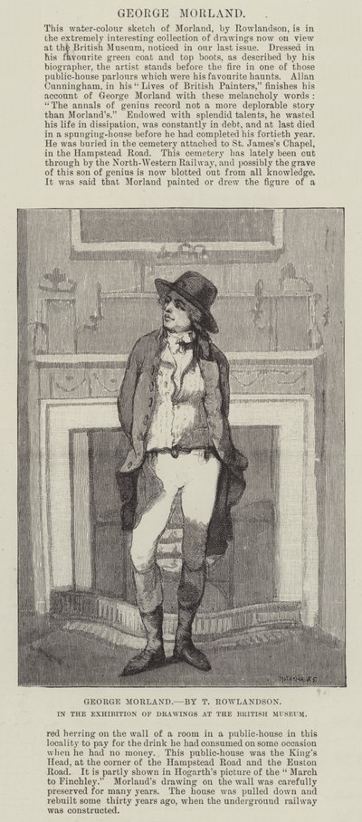 George Morland door Thomas Rowlandson