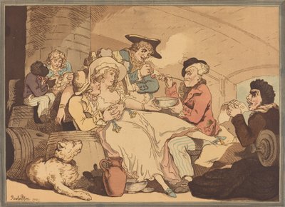 Grog aan boord door Thomas Rowlandson