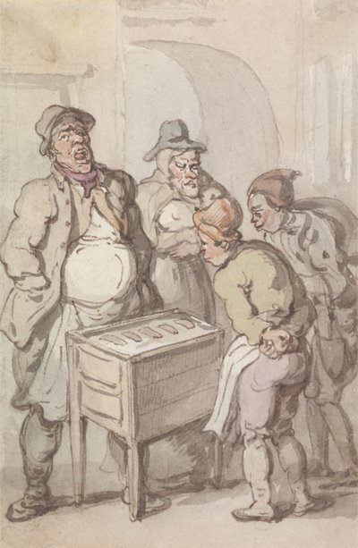Pittige peperkoek – Alleen pittig door Thomas Rowlandson
