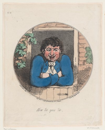 Hoe Gaat Het door Thomas Rowlandson