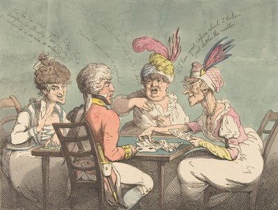 Hoe een Gans te Plukken, 10 juni 1802 door Thomas Rowlandson