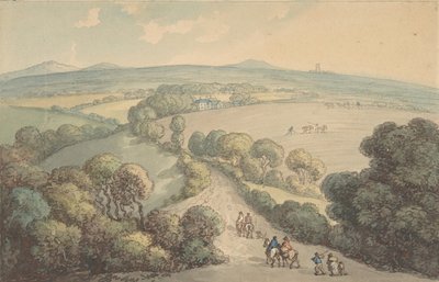 Landschap, 1780-1827 door Thomas Rowlandson