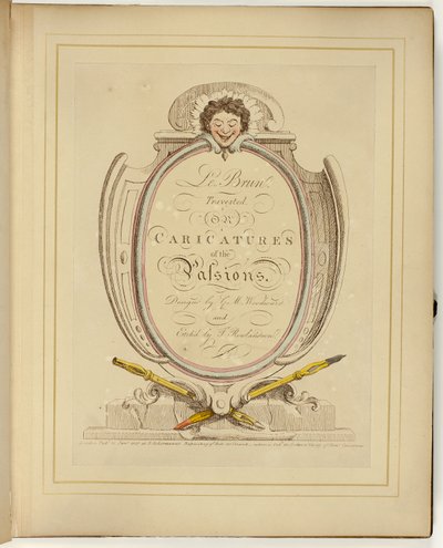 Le Brun Belegd, of Karikaturen van de Passies door Thomas Rowlandson