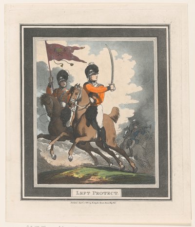 Linker Bescherming door Thomas Rowlandson