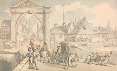 Limburg, België door Thomas Rowlandson
