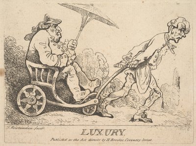 Luxe, [1781] heruitgegeven 1786-95 door Thomas Rowlandson