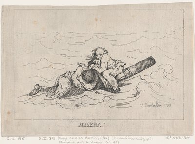 Ellende, 1785 door Thomas Rowlandson