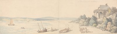 Het huisje van de heer Drummond, East Cowes, Isle of Wight door Thomas Rowlandson