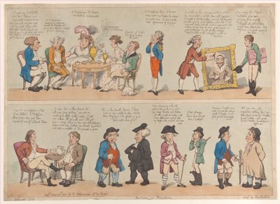 Beelden van Vooroordeel door Thomas Rowlandson