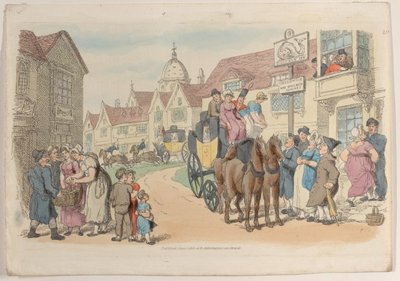 Plaat 19, uit Wereld in Miniatuur, 1816 door Thomas Rowlandson