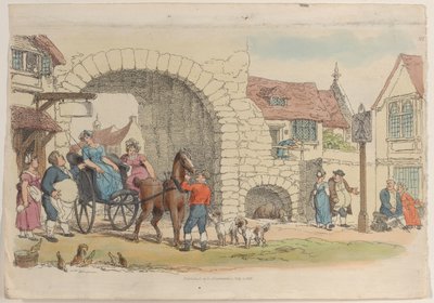 Plaat 21, uit Wereld in Miniatuur, 1816 door Thomas Rowlandson
