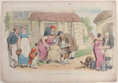 Plaat 2, uit Wereld in Miniatuur, 1816 door Thomas Rowlandson