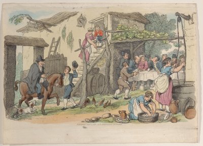 Plaat 34, uit Wereld in Miniatuur door Thomas Rowlandson