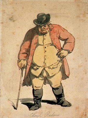 Portret van Joseph Boden, c.1806-11 door Thomas Rowlandson