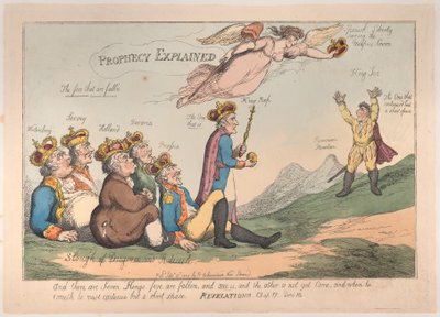 Profetie Verklaard door Thomas Rowlandson