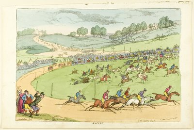 Racen door Thomas Rowlandson
