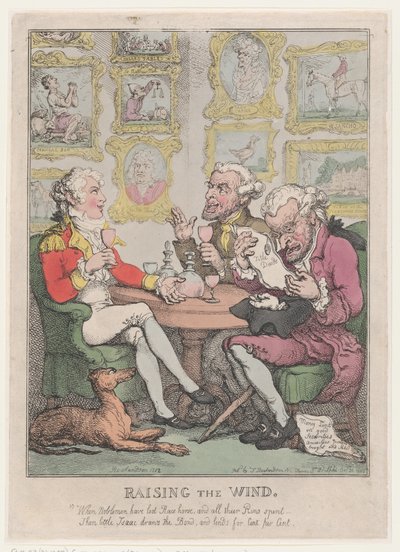 De Wind Oproepen door Thomas Rowlandson