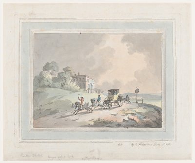 Rustieke Schets, of Een Postkoets Reist, 1785-99 door Thomas Rowlandson