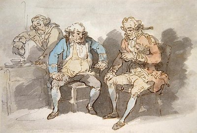 Zee-amusement door Thomas Rowlandson