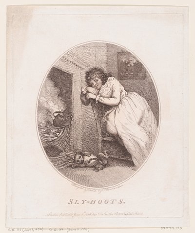 Sluw, 5 juni 1786 door Thomas Rowlandson