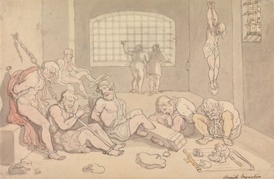 Spaanse Inquisitie door Thomas Rowlandson