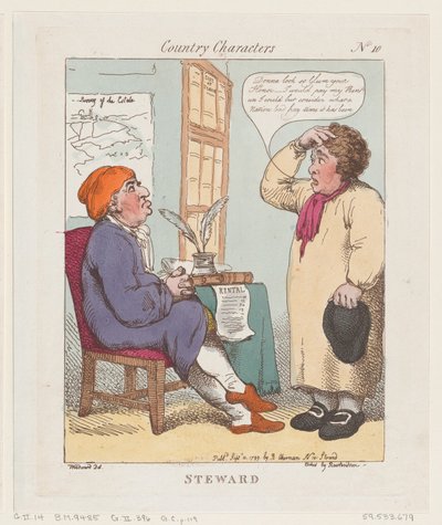 Steward door Thomas Rowlandson