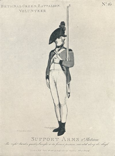 Support Arms 2e beweging, 1798-1909 door Thomas Rowlandson