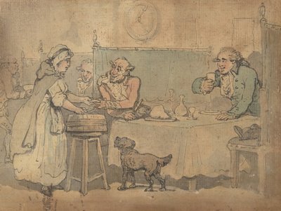 Taveernescène, 1780-1827 door Thomas Rowlandson
