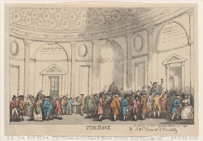 De bank door Thomas Rowlandson