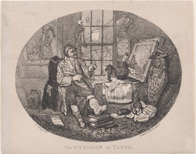De Kamer van Smaak door Thomas Rowlandson