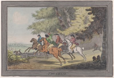 De Jacht, 1 december 1791 door Thomas Rowlandson