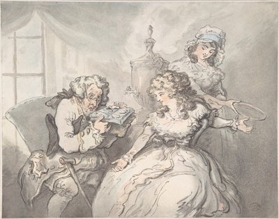 De kenner door Thomas Rowlandson