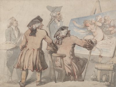 De kenners door Thomas Rowlandson
