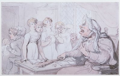 De wrede meesteres door Thomas Rowlandson