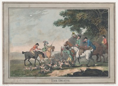 De dood door Thomas Rowlandson