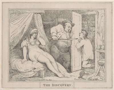 De ontdekking door Thomas Rowlandson