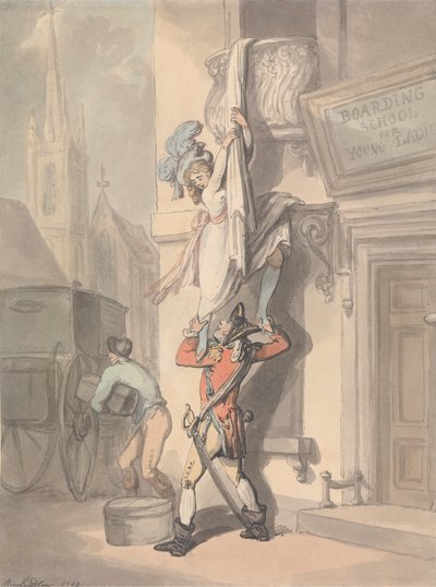 De ontvoering door Thomas Rowlandson